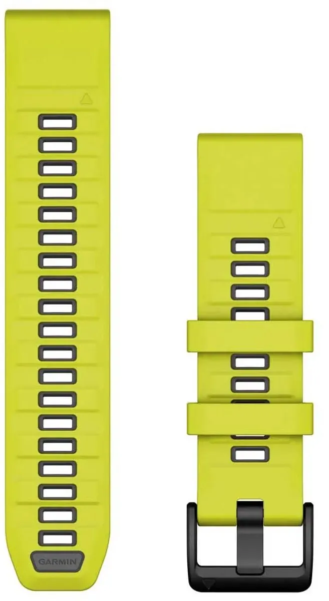 Garmin Quickfit 22 Silicone Riem - 010-13392-08 Geel - afbeelding 4 van 4