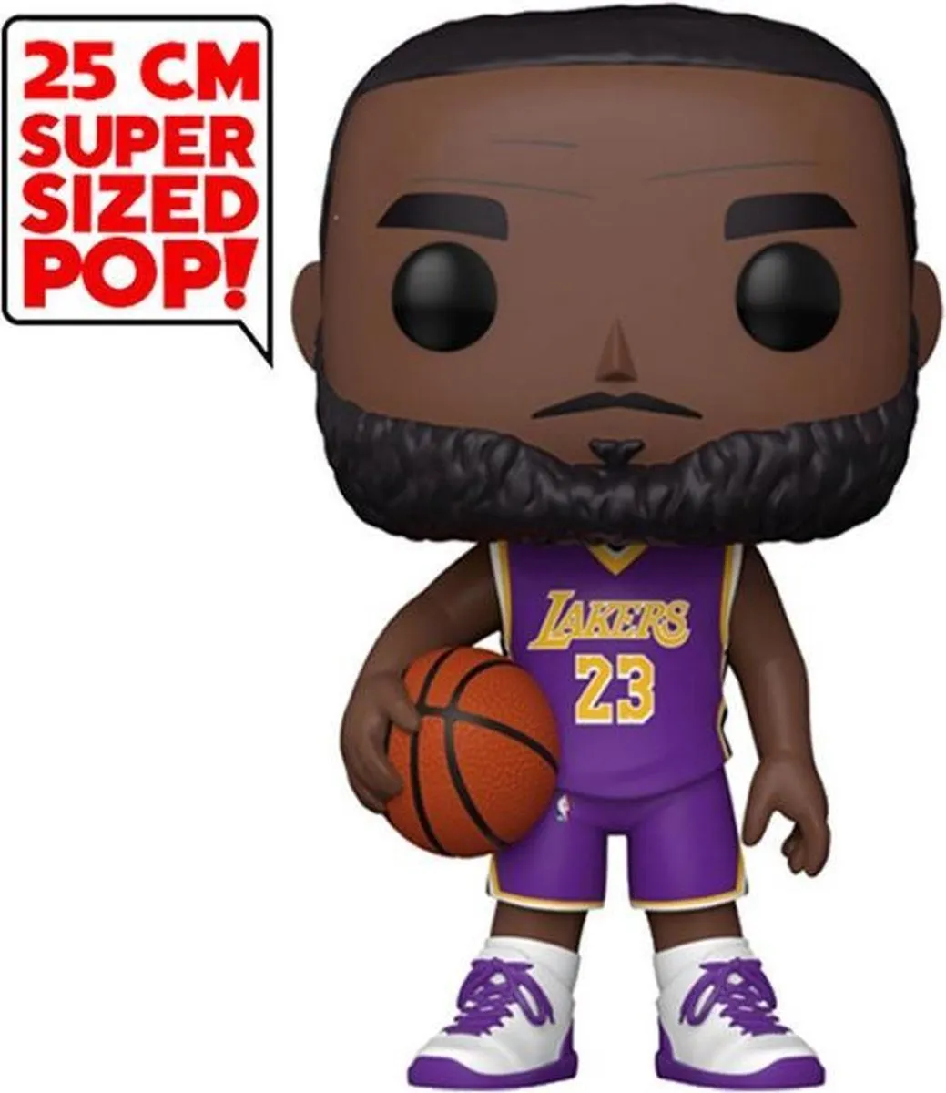 Funko POP! NBA Lakers LeBron James Purple Jersey 52cm
