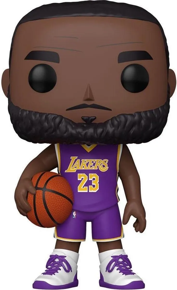 Funko POP! NBA Lakers LeBron James Purple Jersey 52cm