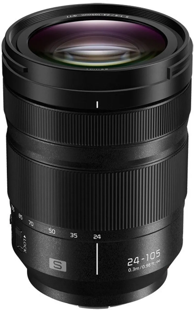 Panasonic LUMIX S S-R24105E 24-105mm F4 Macro Lens - Ø77mm - Zwart