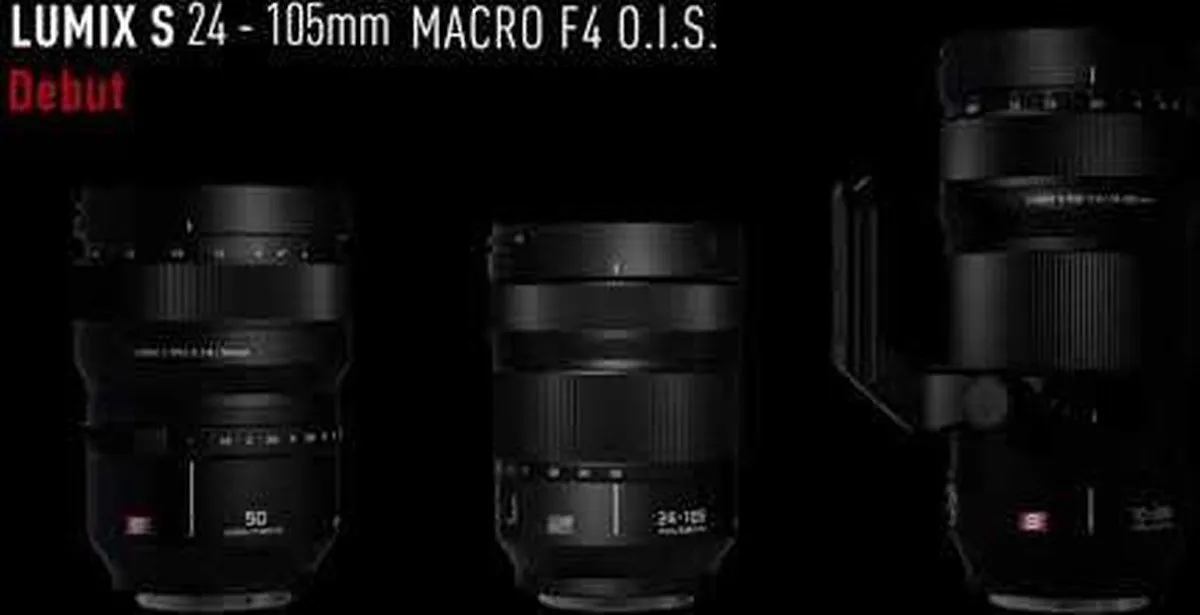 Panasonic LUMIX S S-R24105E 24-105mm F4 Macro Lens - Ø77mm - Zwart