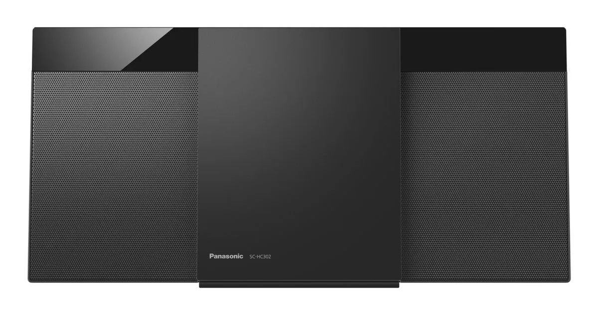 20w zwart microsysteem met bluetooth - panasonic - SC-HC302EG-K
