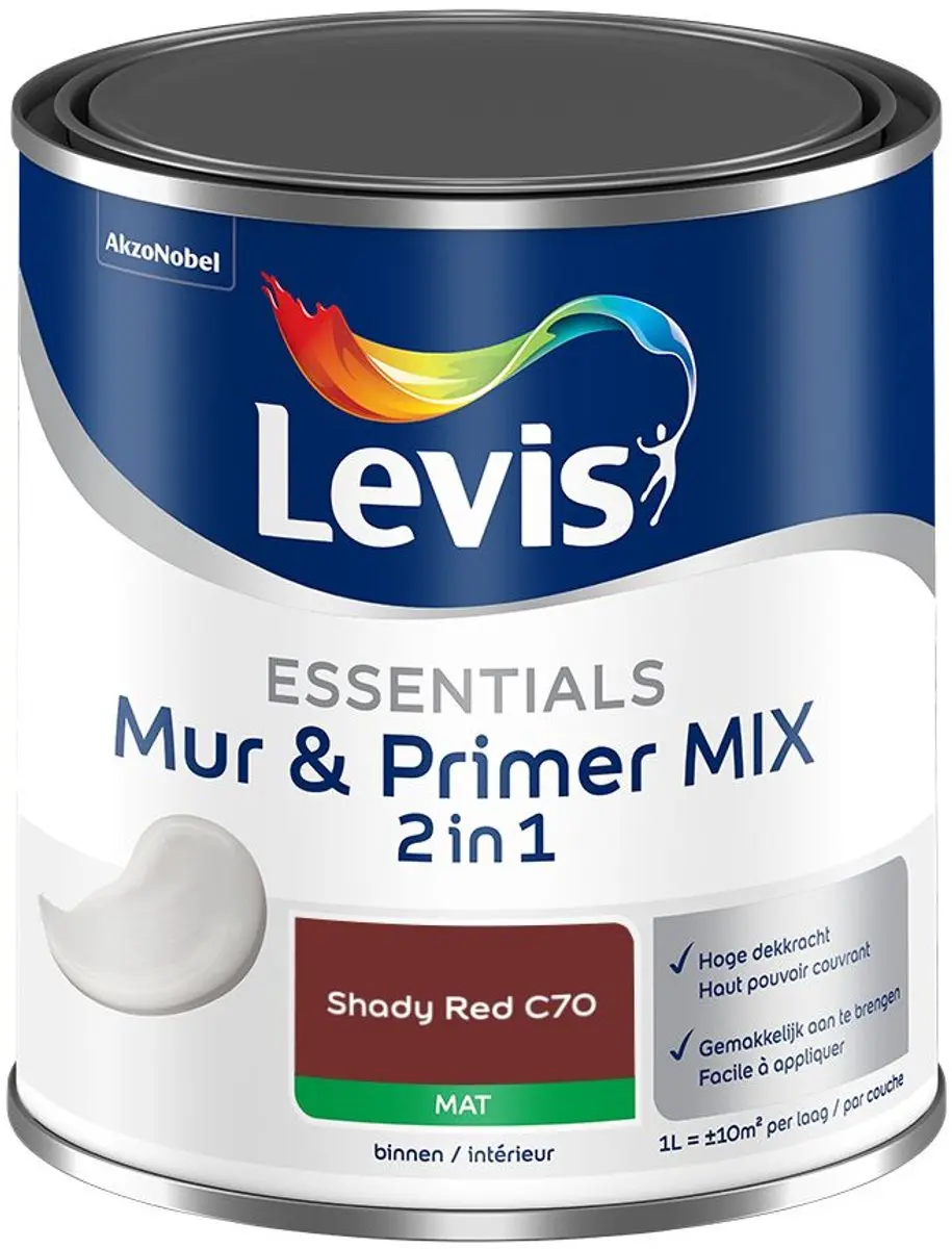 Levi's Essentials Mur & Primer Mix Shady Red C70