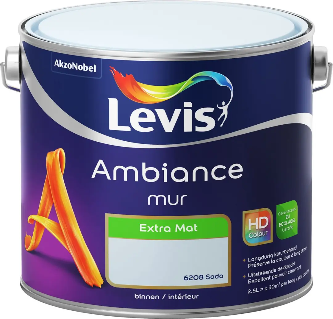 Levi's Ambiance Mur Extra Mat Soda 2,5L