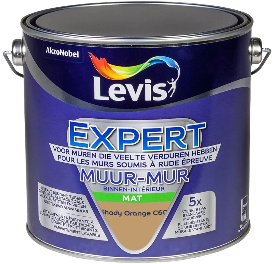 Levi's Expert Muurverf Shady Orange C60 2,5L