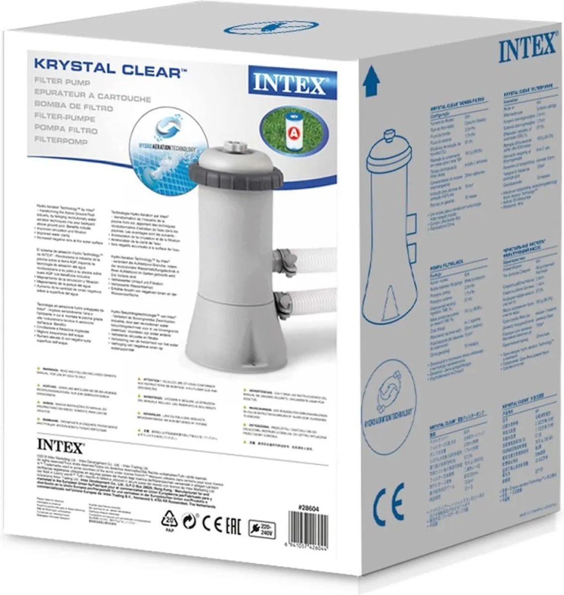 Intex 28604GS Zwembadpomp - 2.271 l/h - 32mm - afbeelding 3 van 6