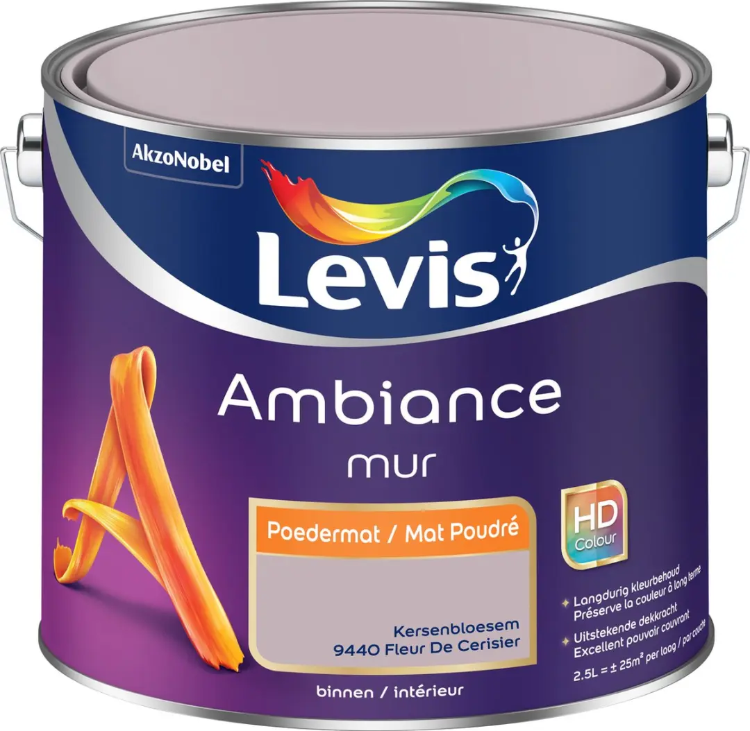 Levi's Ambiance Mur Poedermat Kersenbloesem 2,5L