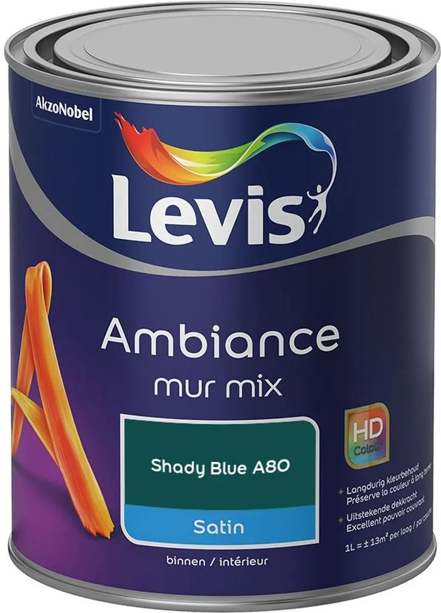 Levi's Ambiance Mur Satin Mix Shady Blue A80