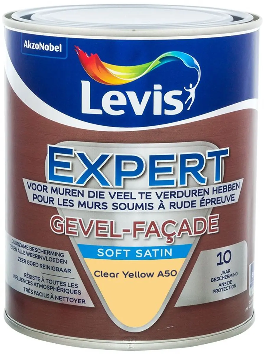 Levi's Expert Gevel Mix Clear Yellow A50 Mengverf 1L