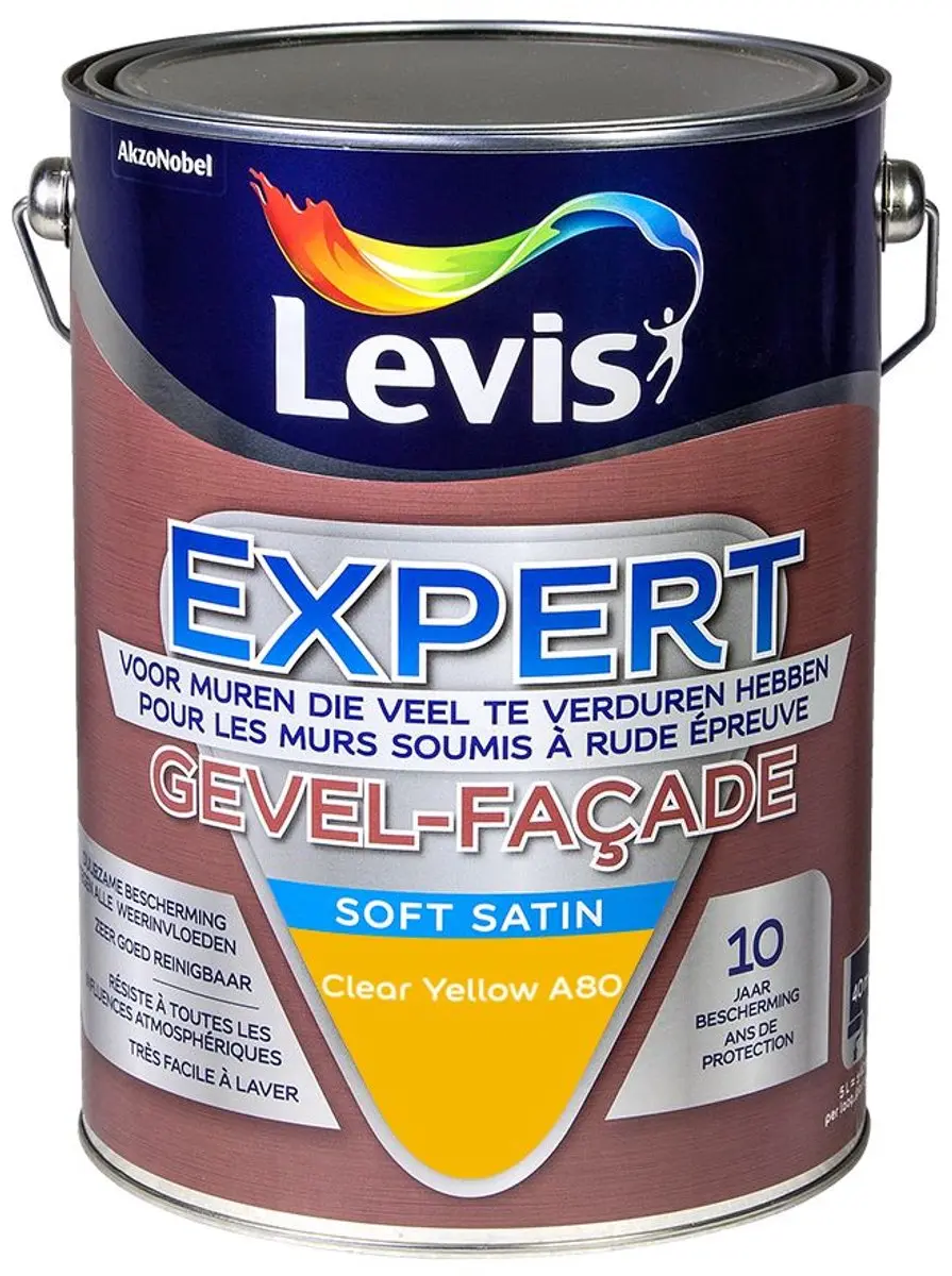 Levi's Expert Gevel Mix Clear Yellow A80 Mengverf 5L
