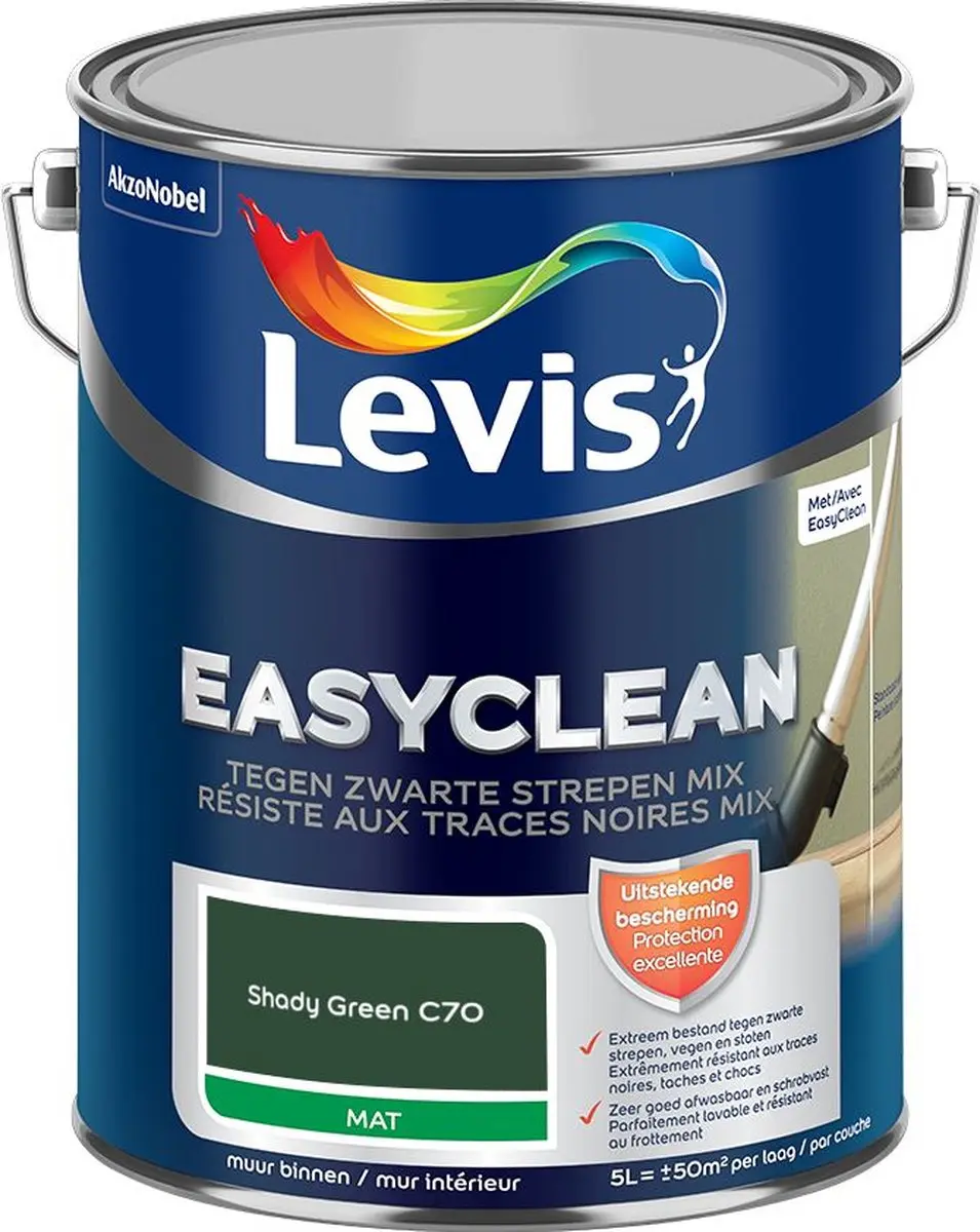 Levi's Easyclean Tegen Zwarte Strepen Mengverf 5L