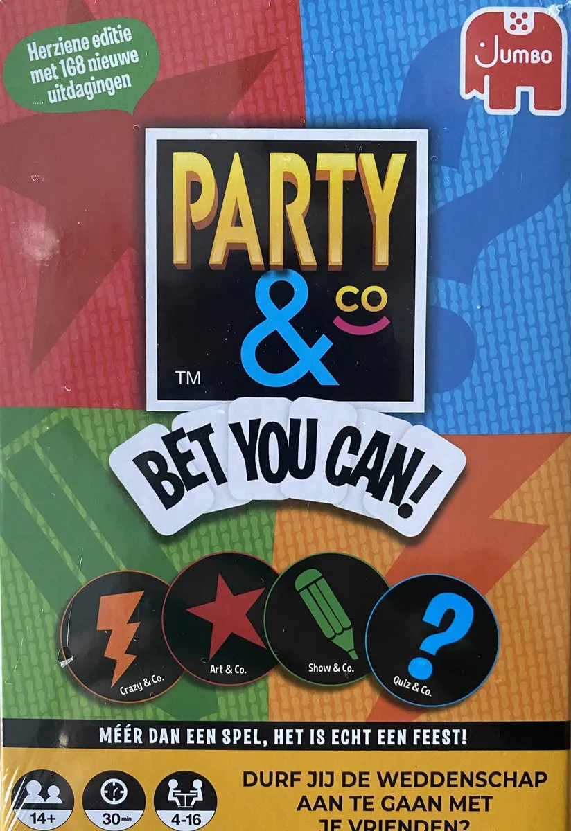 Jumbo Party & Co Bet You Can! Partyspel