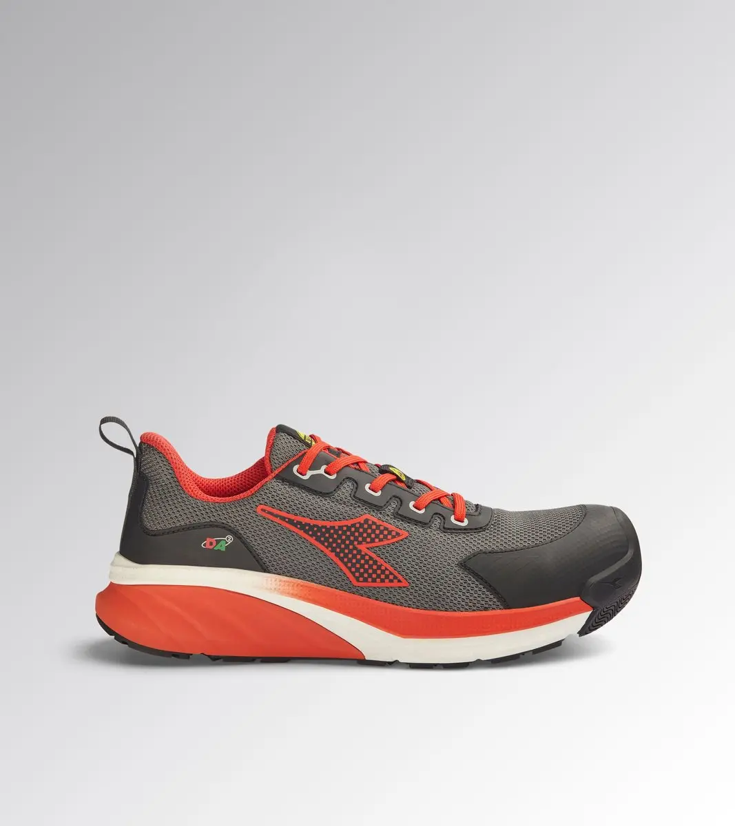Diadora VORTEX DA2 LOW S1PS ANTHRACITE/RED 41