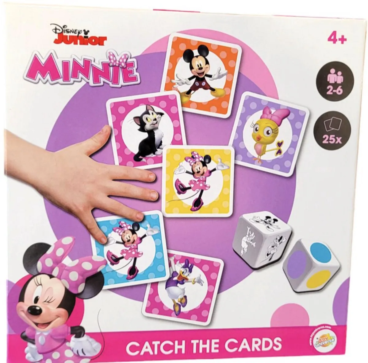 Disney Minnie Mouse Catch The Cards Bordspel
