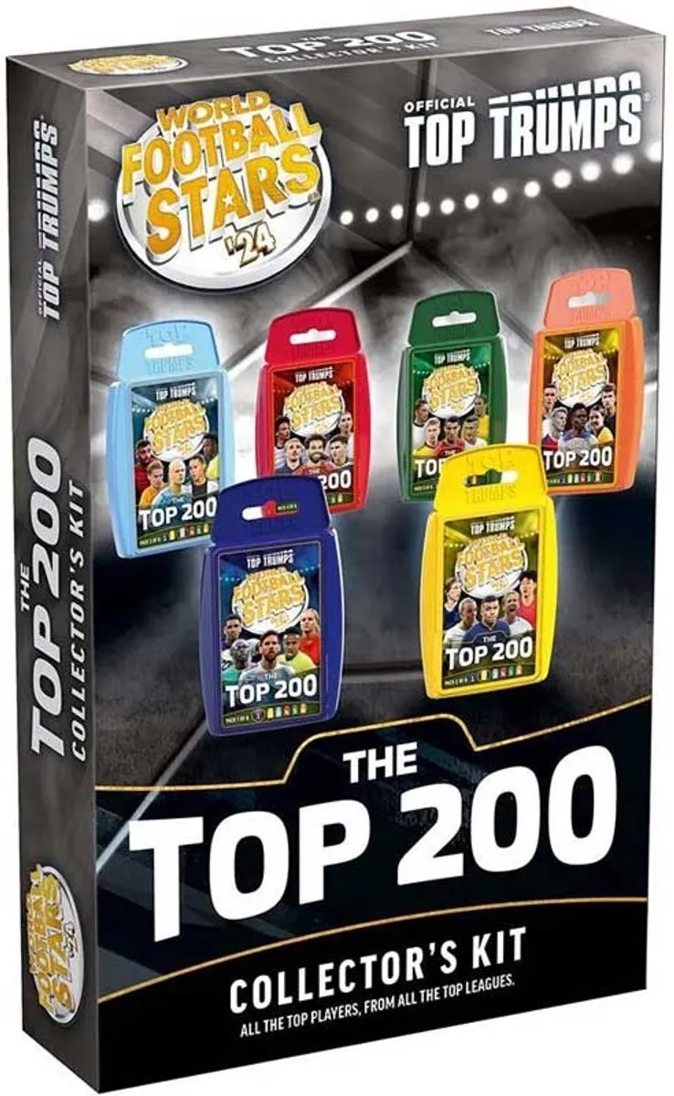 Winning Moves Top Trumps World Football Stars Top 200