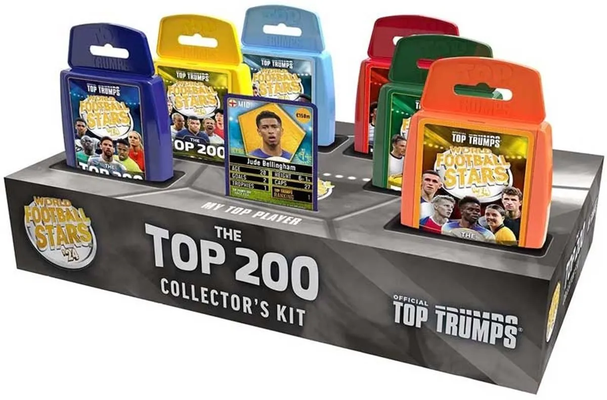 Winning Moves Top Trumps World Football Stars Top 200 - Multicolor