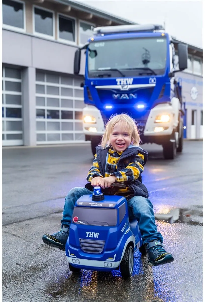 Rolly Toys FerbedoTruck THW FO171286 - Speelgoedvoertuig - Blauw