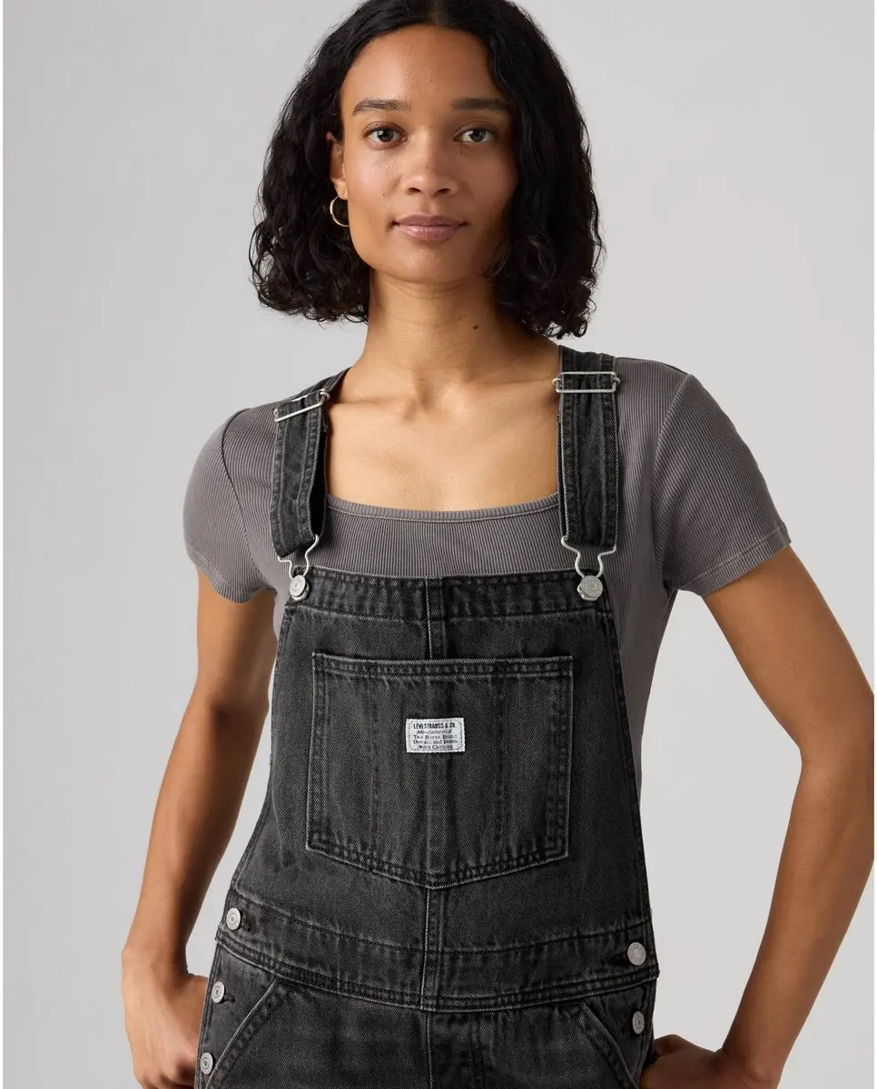 Levi's Peto Baggy Broek - L - Zwart