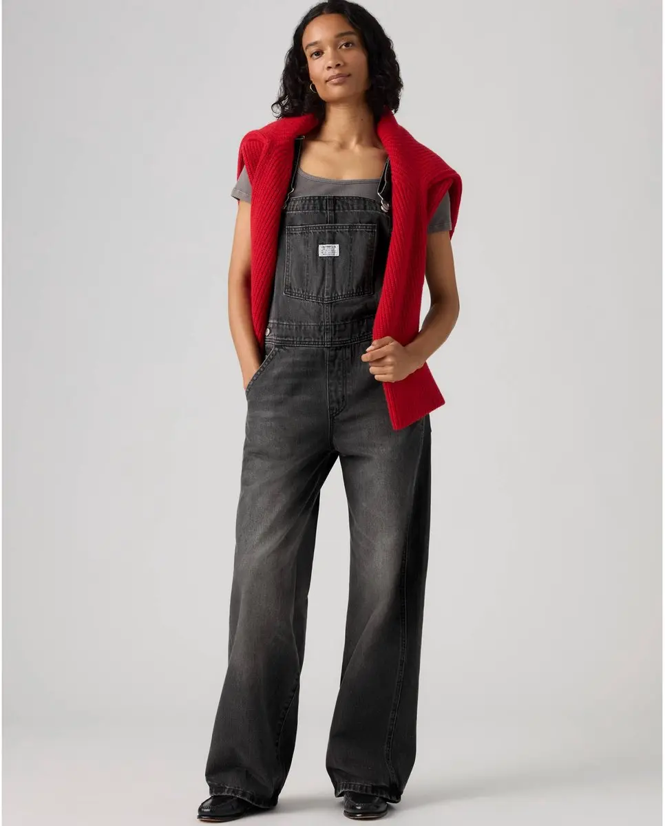 Levi's Peto Baggy Broek - L - Zwart