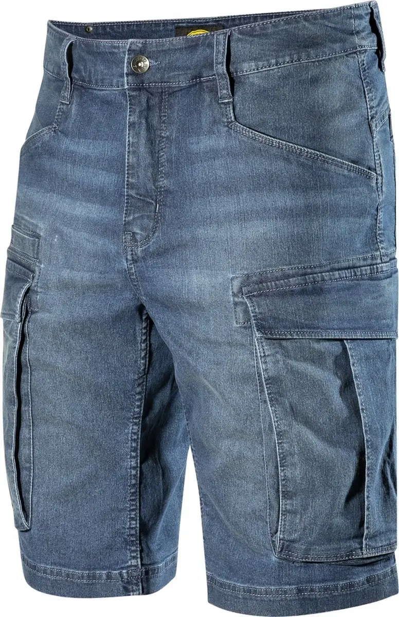Korte werkbroek denim stretch light Diadora