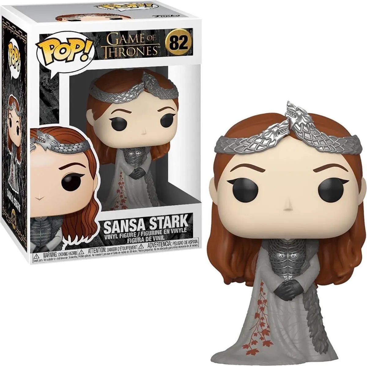 Funko Pop Sansa Stark Game of Thrones FUN44447 - Grijs - afbeelding 5 van 6