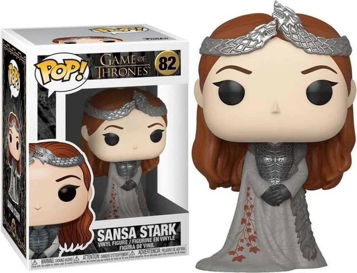 Funko Pop Sansa Stark Game of Thrones FUN44447 - Grijs - afbeelding 3 van 6