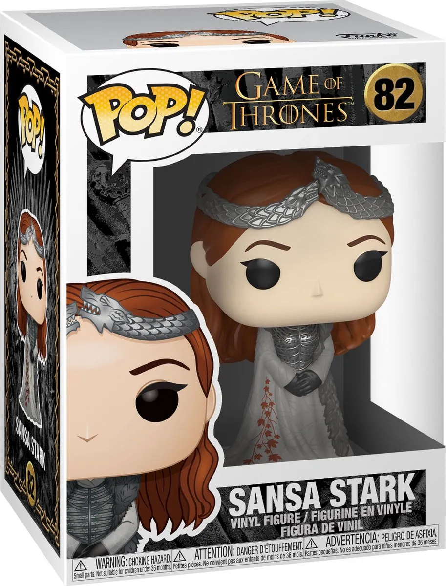 Funko Pop Sansa Stark Game of Thrones FUN44447 - Grijs - afbeelding 6 van 6