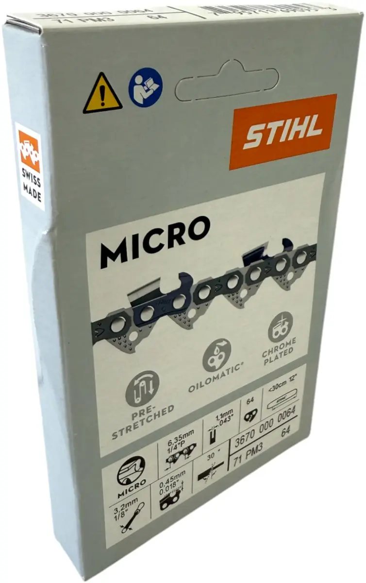Stihl PM3 Zaagketting 1/4" 64TG 30cm - 6 Stuks
