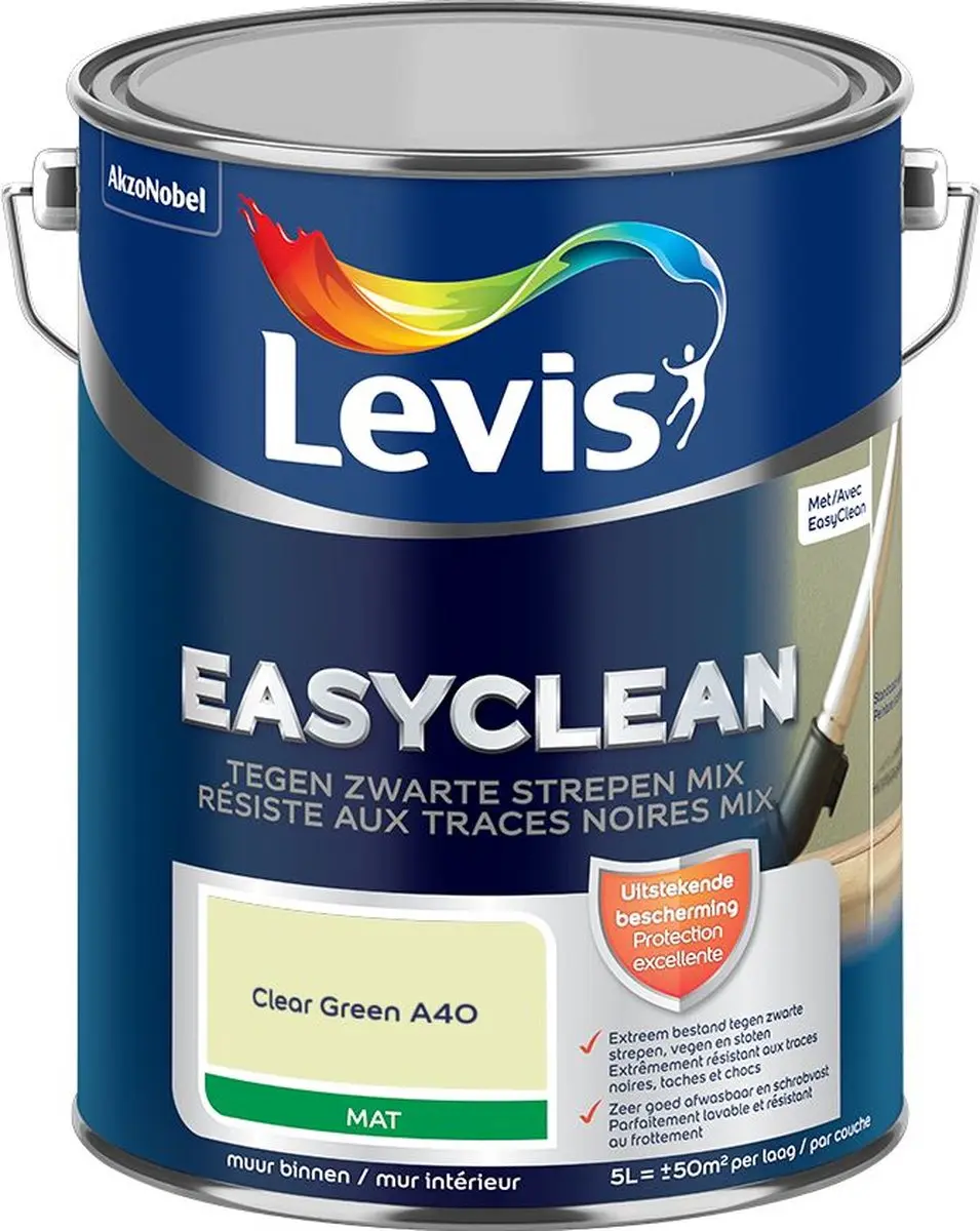 Levi's Easyclean Tegen Zwarte Strepen Mengverf 5L