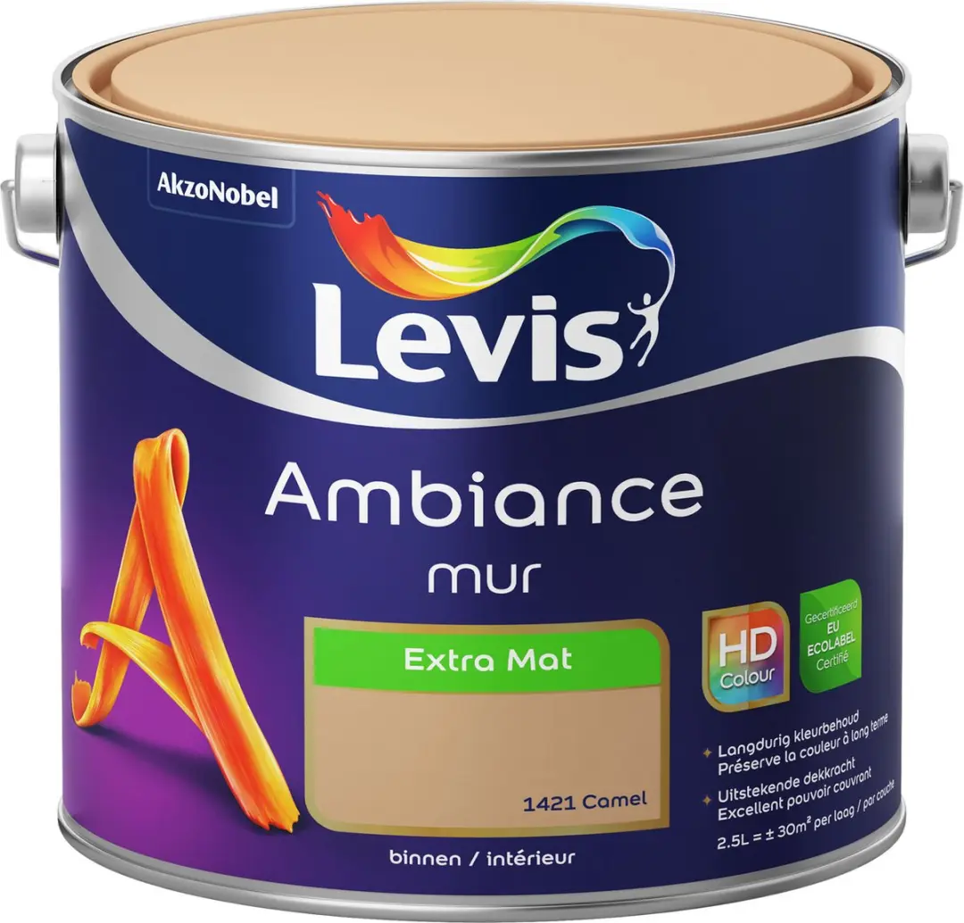 Levi's Ambiance Mur Extra Mat Camel 2,5L