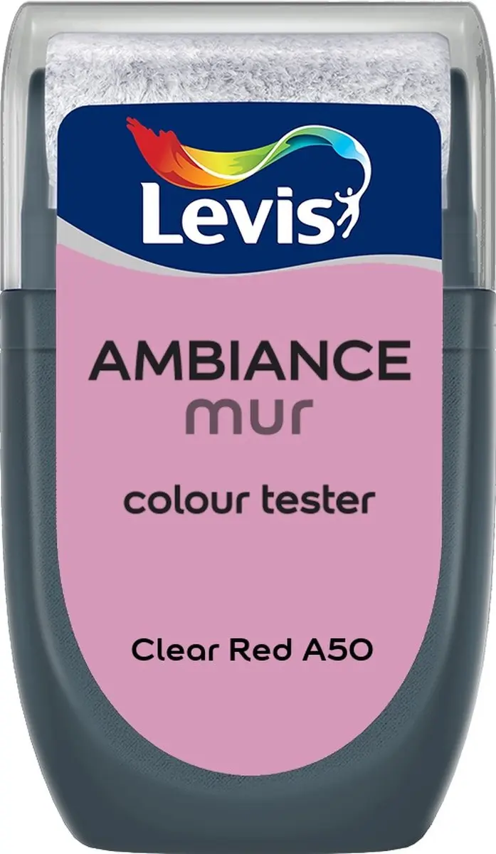 Levi's Muurverf Kleurtester Clear Red A50