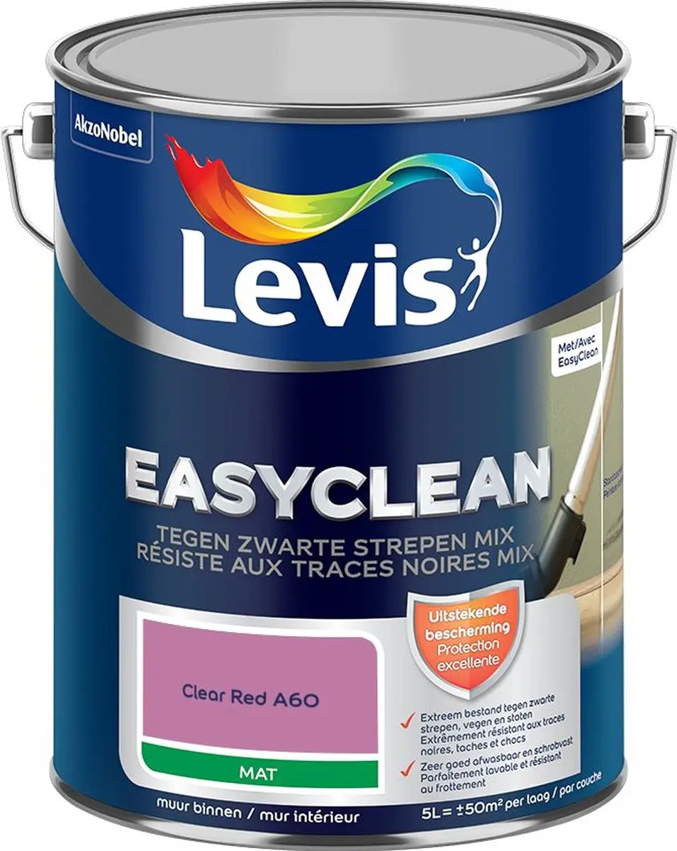 Levi's Easyclean Tegen Zwarte Strepen Mengverf 5L
