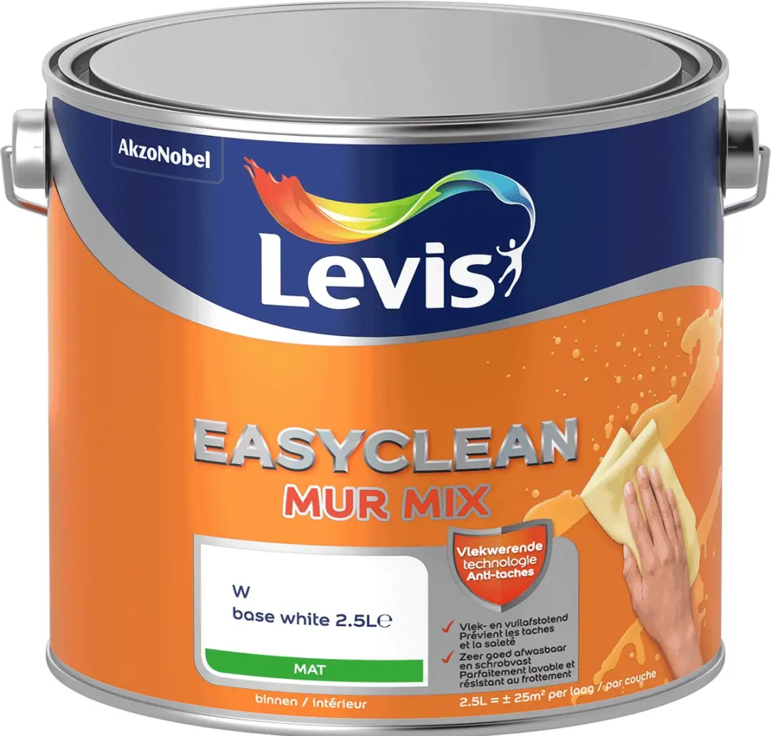 Levi's EasyClean Mur Mat Mix 2,5L - Shady Red