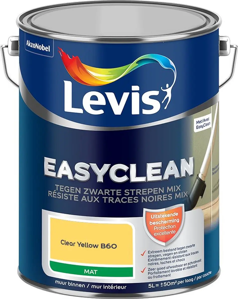 Levi's Easyclean Tegen Zwarte Strepen Mengverf 5L