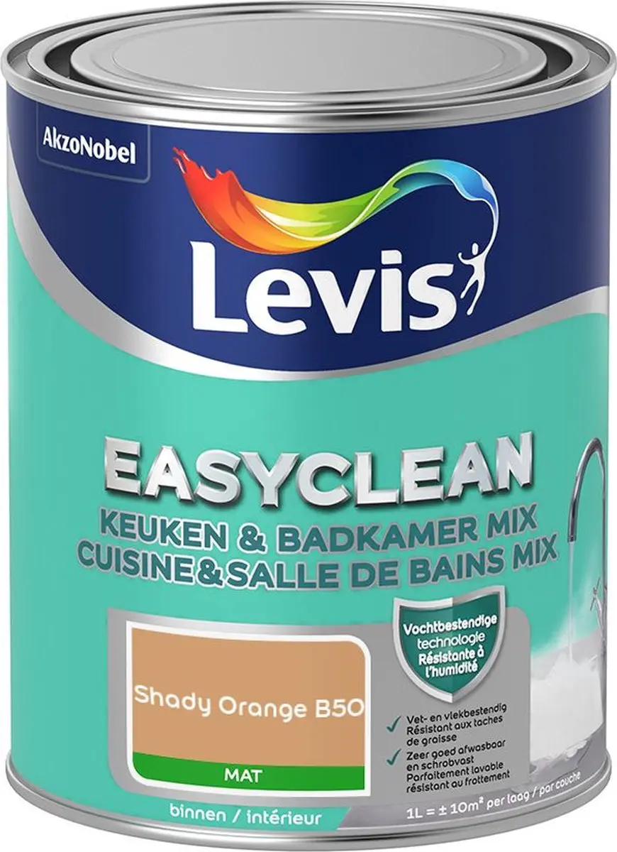 Levi's Easyclean Mengverf Shady Orange B50