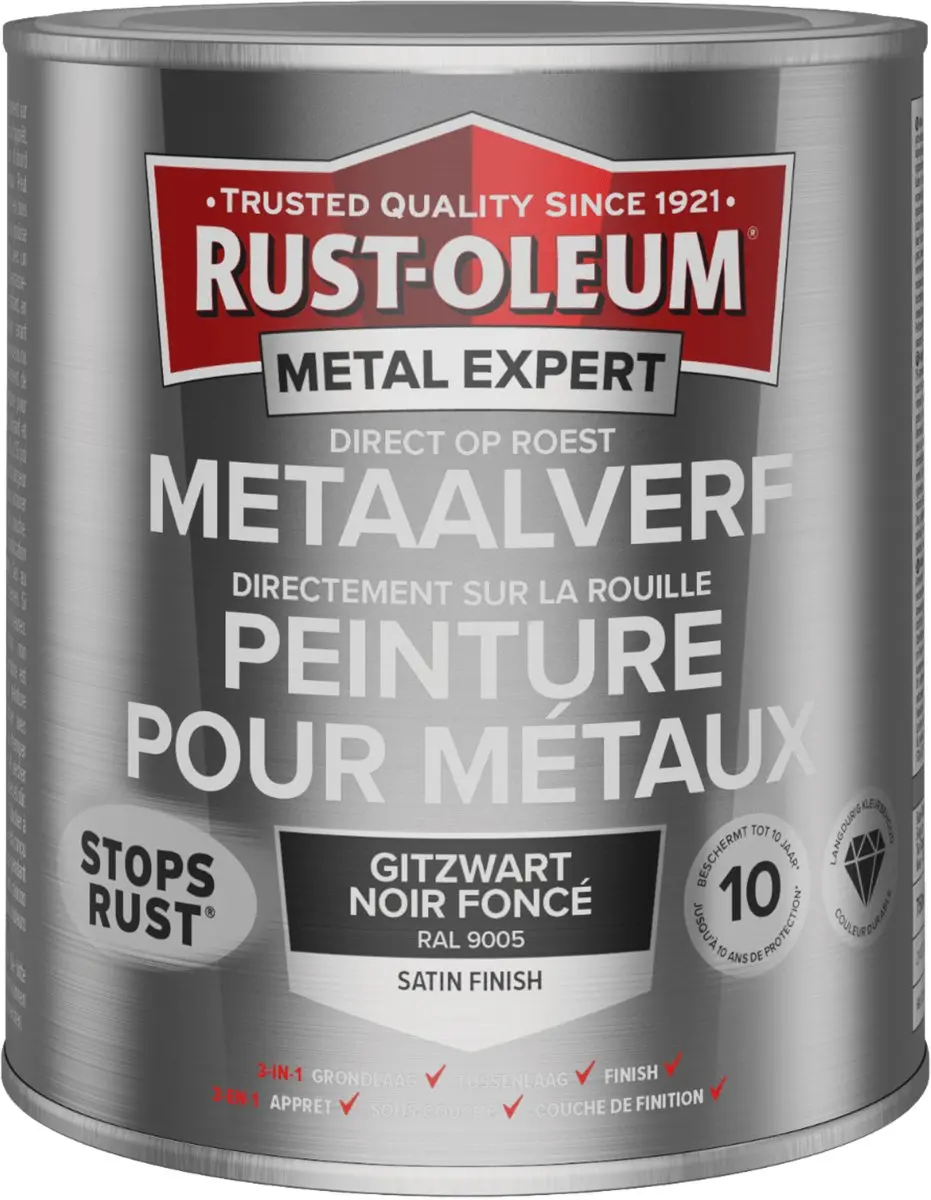 Rust-Oleum Metal Expert Direct Op Roest Metaalverf 750ml