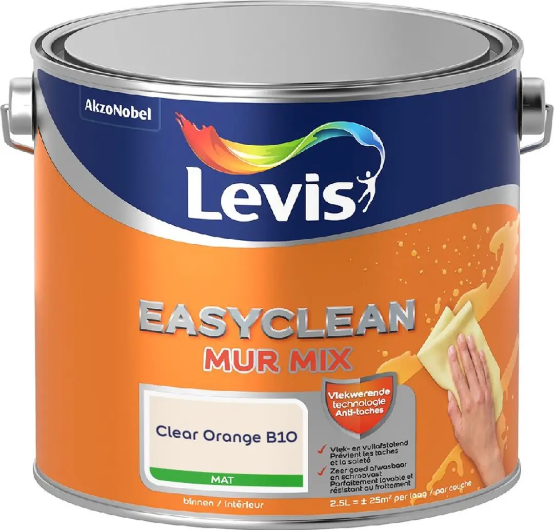 Levi's Easyclean Mur Mat Mix Mengverf 2,5L