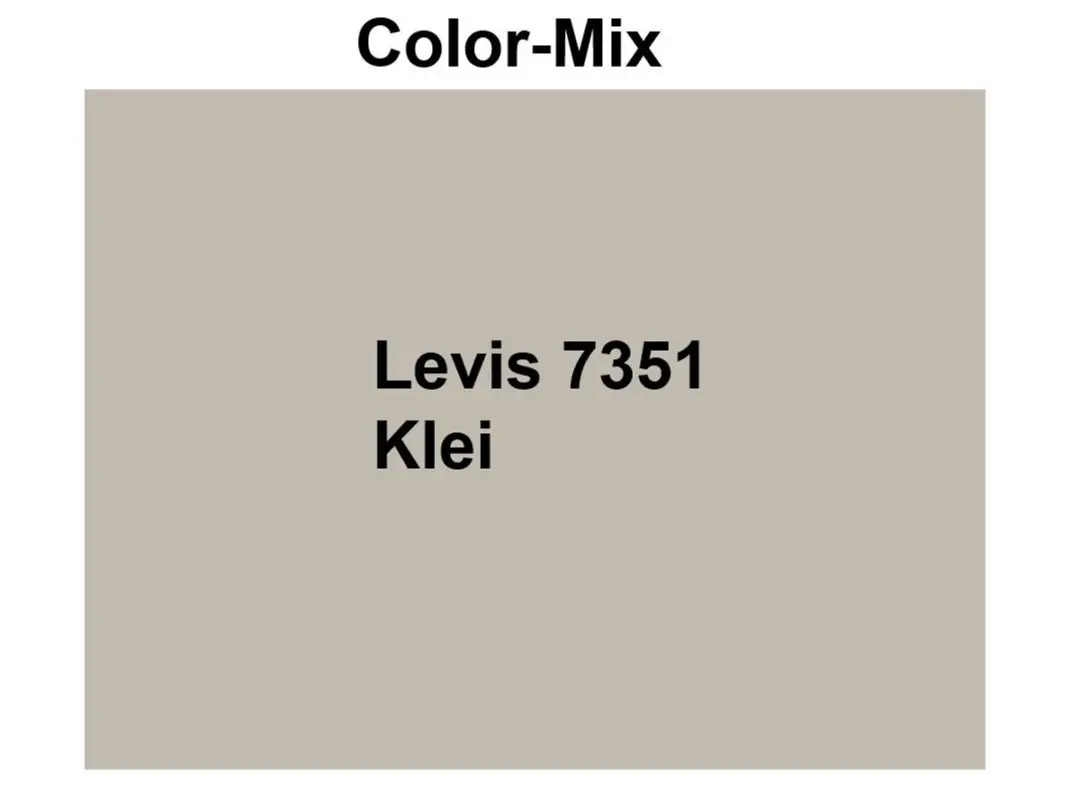 Levi's Atelier Muurverf Klei 7351 - 1L - Fluweelmat