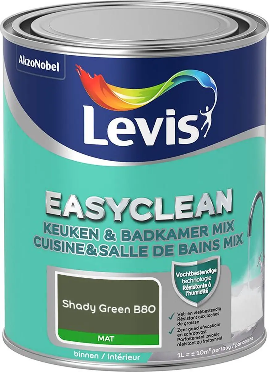 Levi's Easyclean Mengverf Shady Green B80