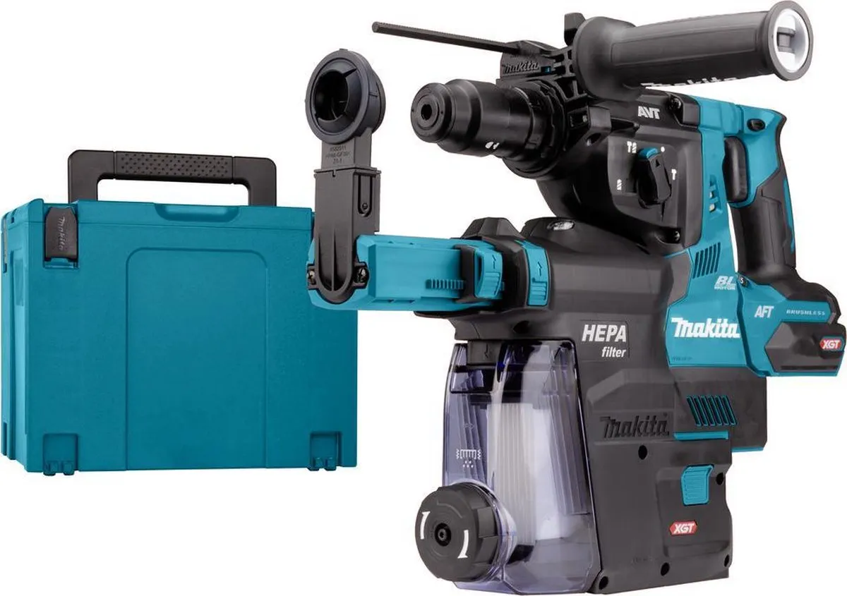 Makita HR004GZ02 SDS-Plus Combihamer 40V Max - 16mm Beton - afbeelding 6 van 6