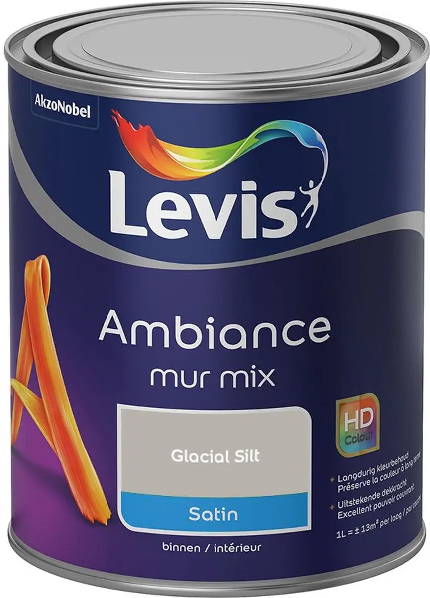 Levi's Ambiance Mur Satin Mix Glacial Silt