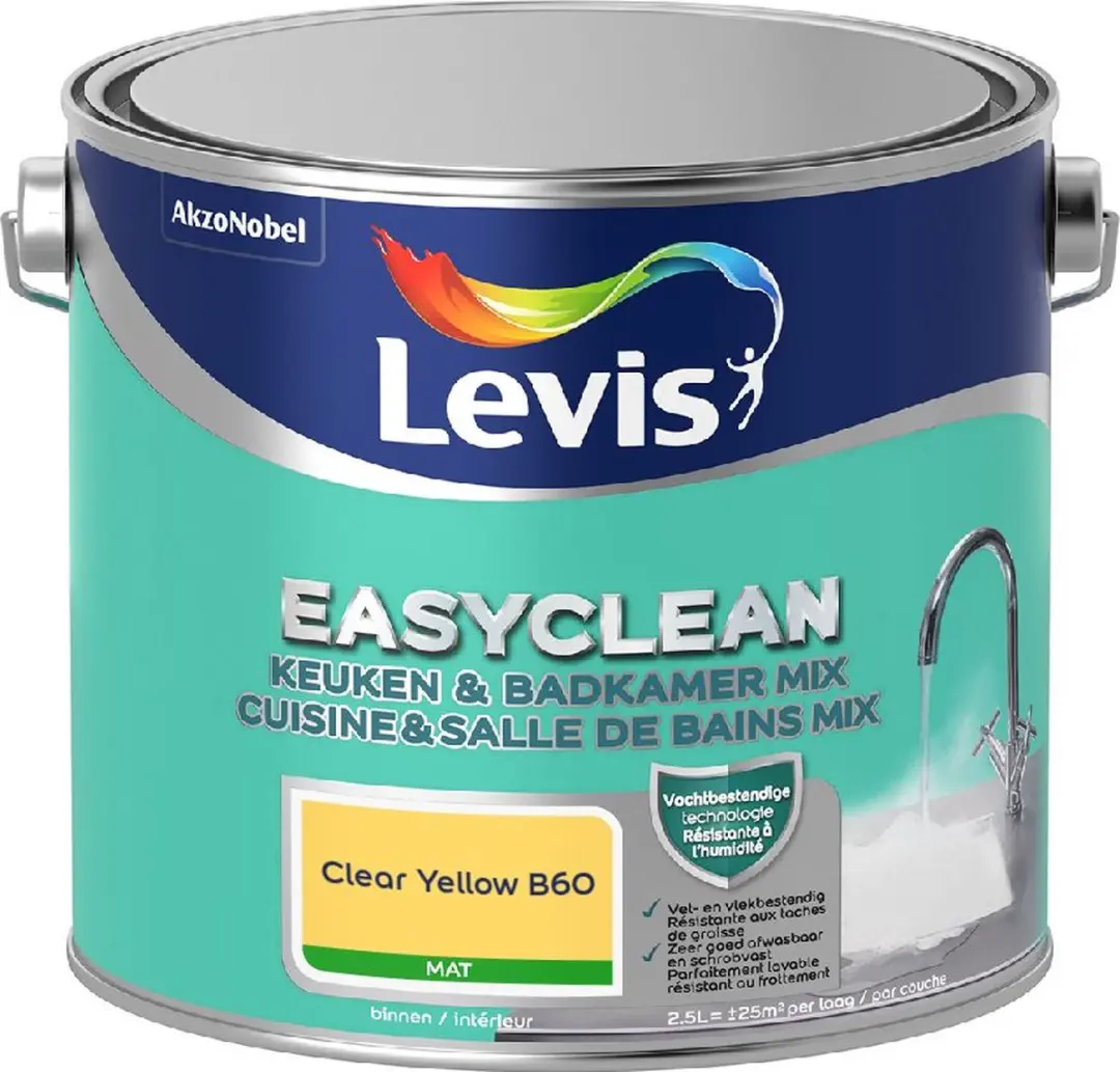 Levi's Easyclean Mengverf Clear Yellow B60