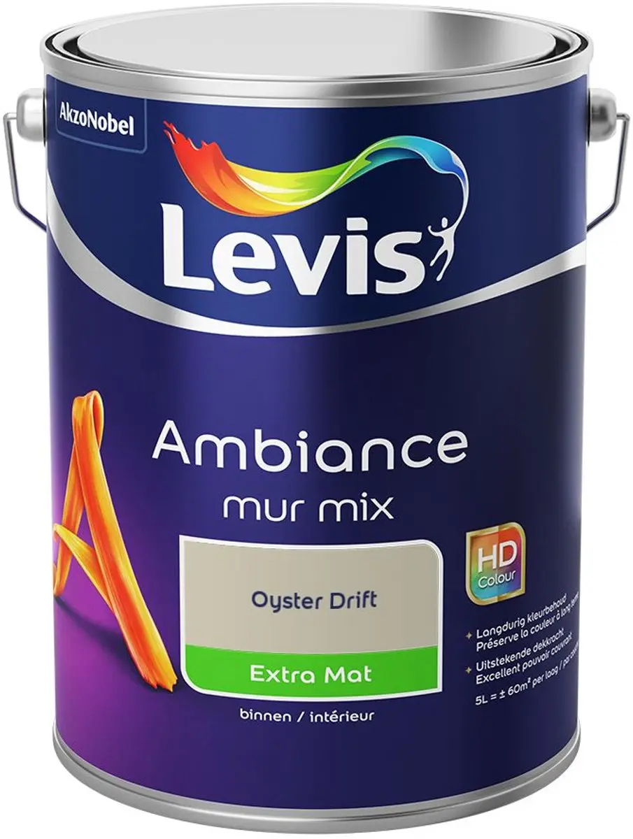 Levi's Ambiance Mur Extra Mat Mix Mengverf 5L
