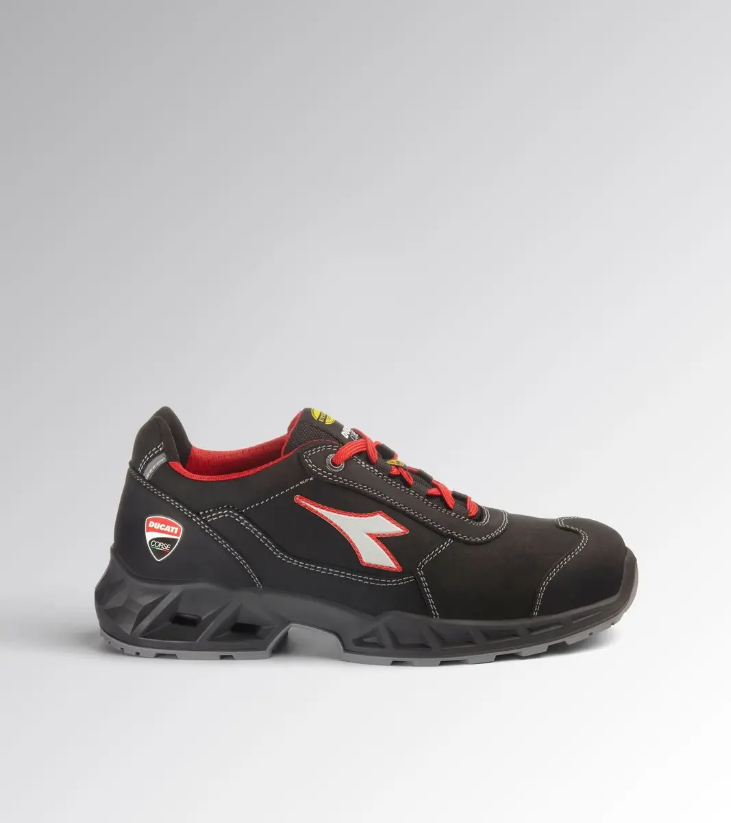 Diadora SHARK ENGINE LOW S3S FO SR BLACK/RED 41