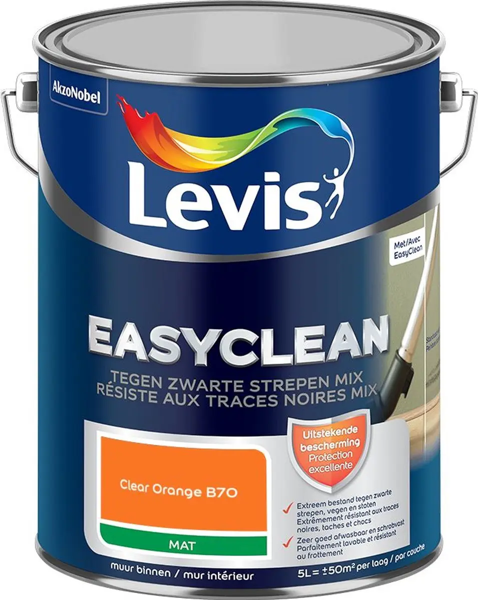 Levi's Easyclean Tegen Zwarte Strepen Mengverf 5L