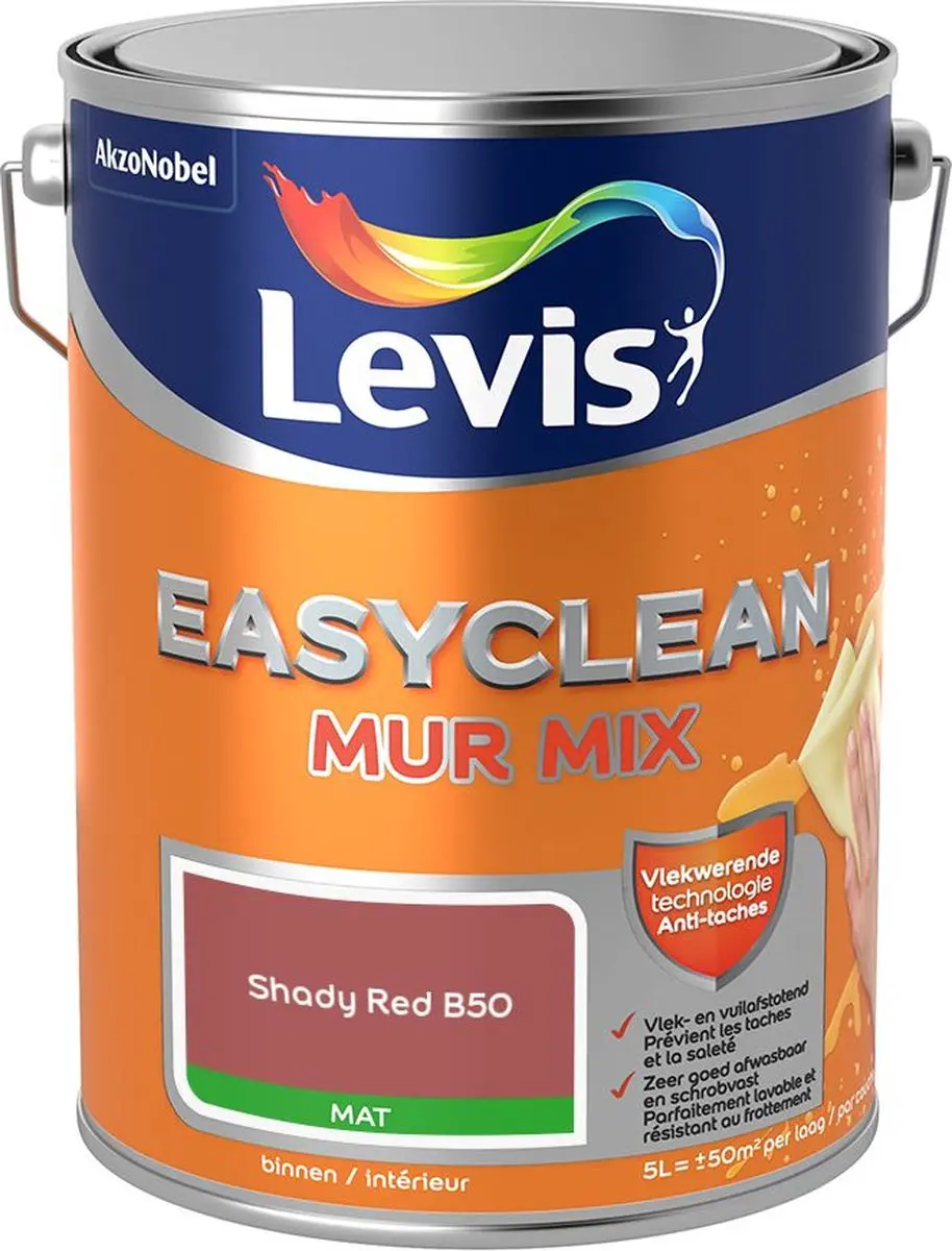 Levi's Easyclean Mur Mat Mix Shady Red B50