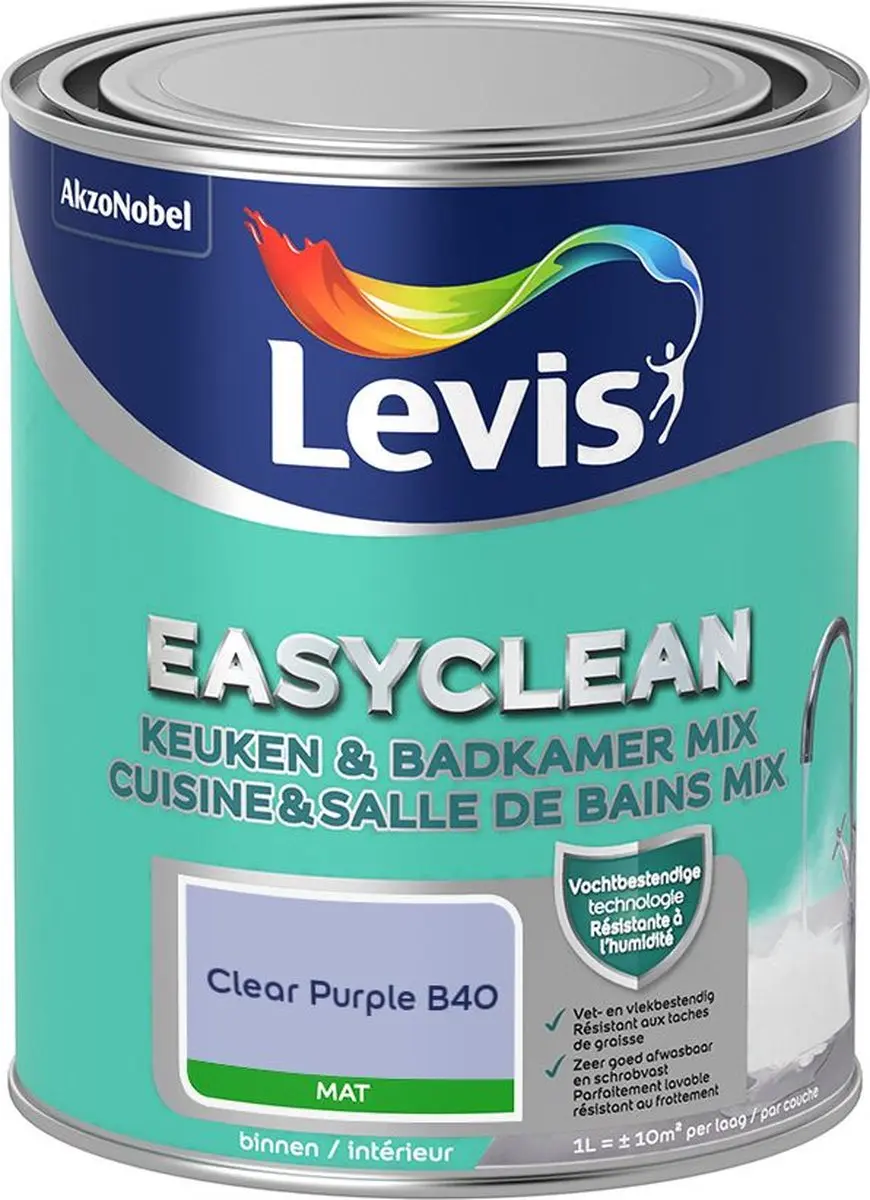 Levi's Easyclean Mengverf Clear Purple B40