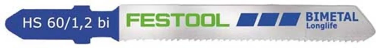 Festool Decoupeerzaagblad HS 60/1,2 BI 5x - Metaal