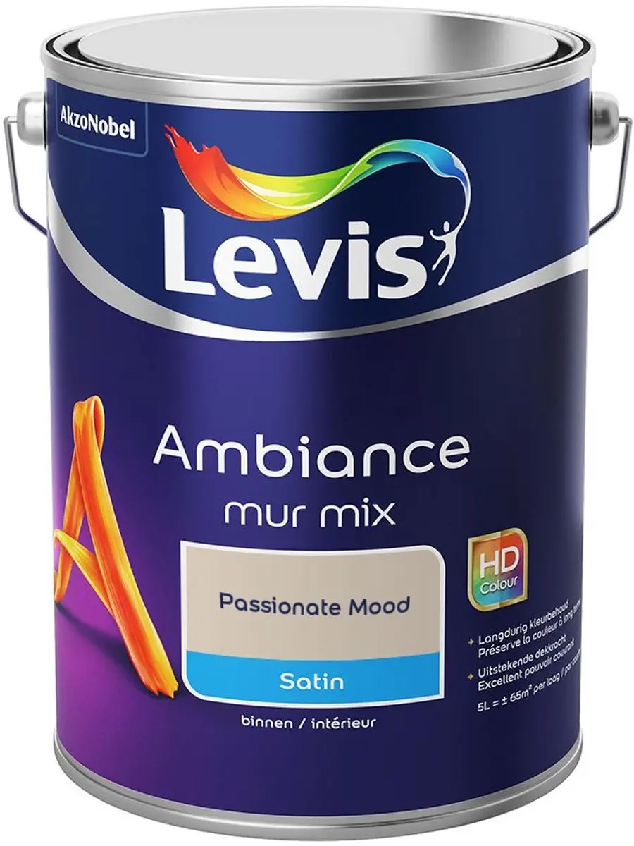 Levi's Ambiance Mur Satin Mix Mengverf 5L