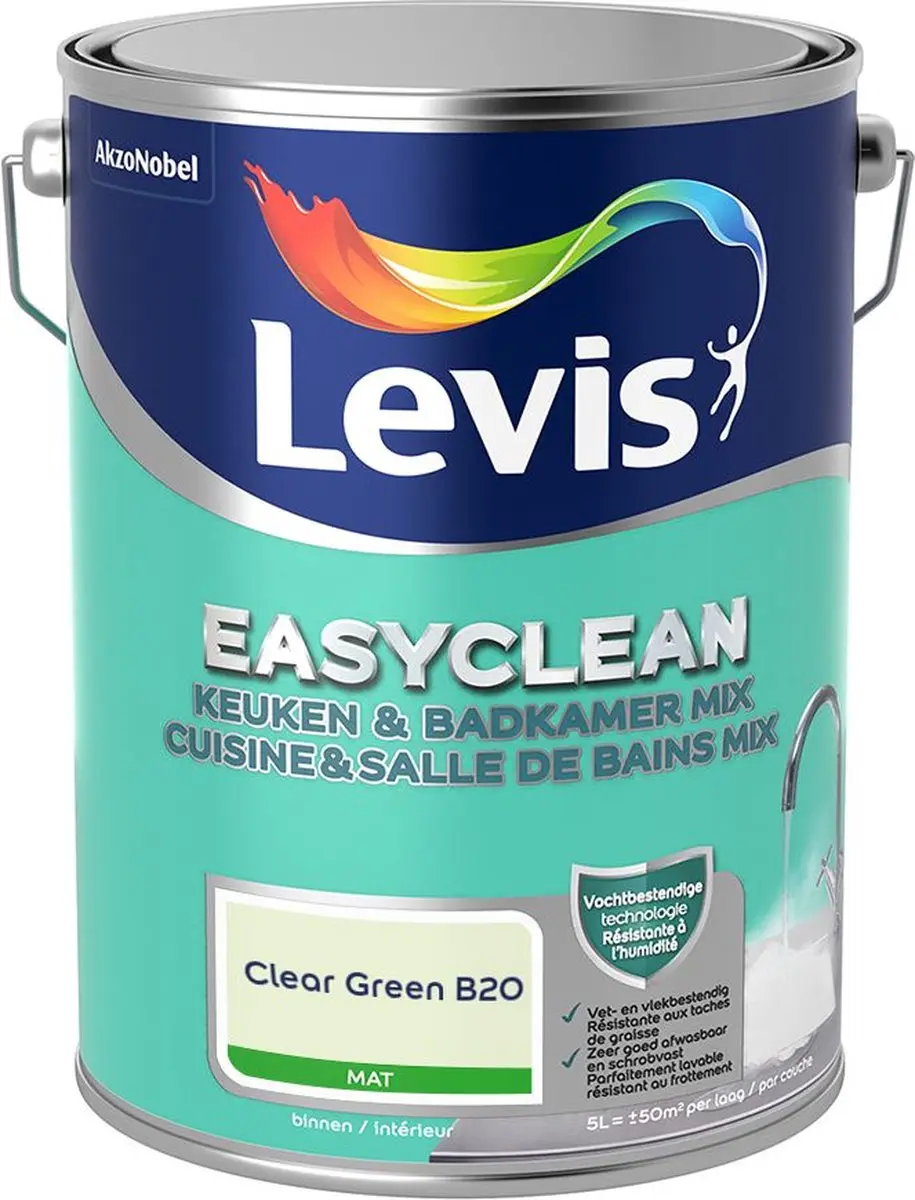 Levi's Easyclean Mengverf Clear Green B20